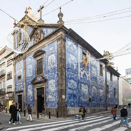 Downtown W/ Ac & Patio By Lovelystay Apartman Porto