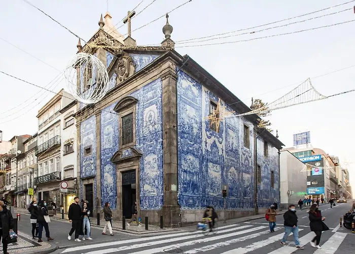 Downtown W/ Ac & Patio By Lovelystay Apartman Porto